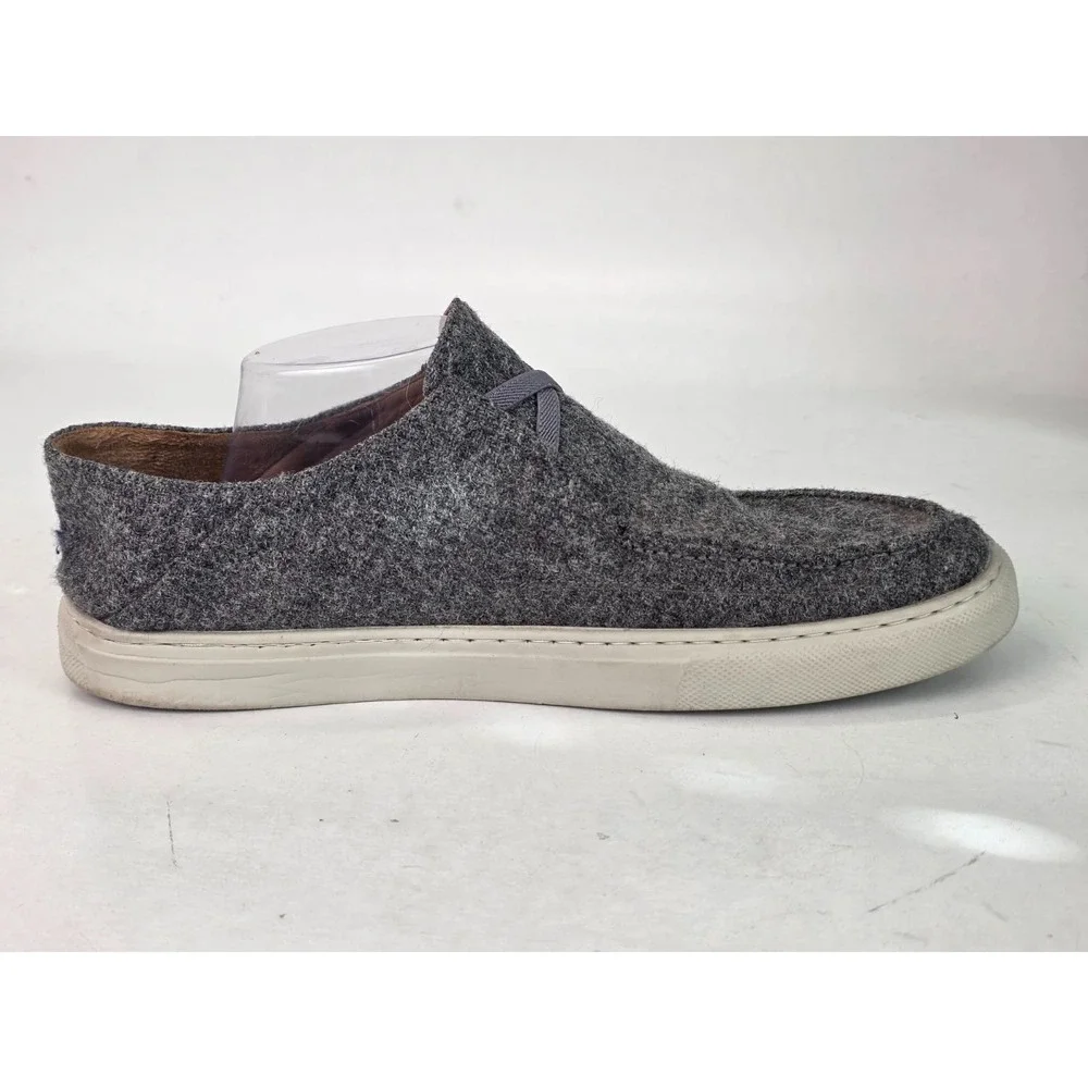 Peter Millar Mountainside Men's Shoes Size 11 Gray Slip On Wool Low Top Sneakers